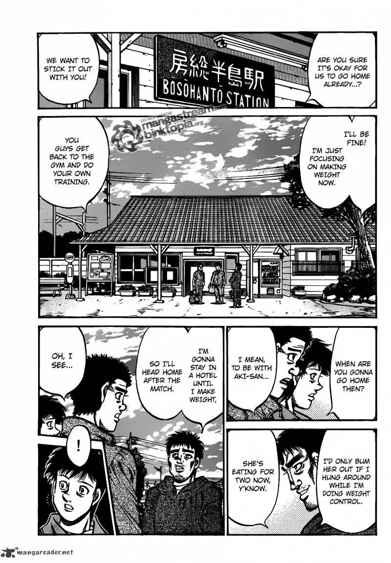 Hajime no Ippo: Fighting Spirit, Chapter 926 image 09